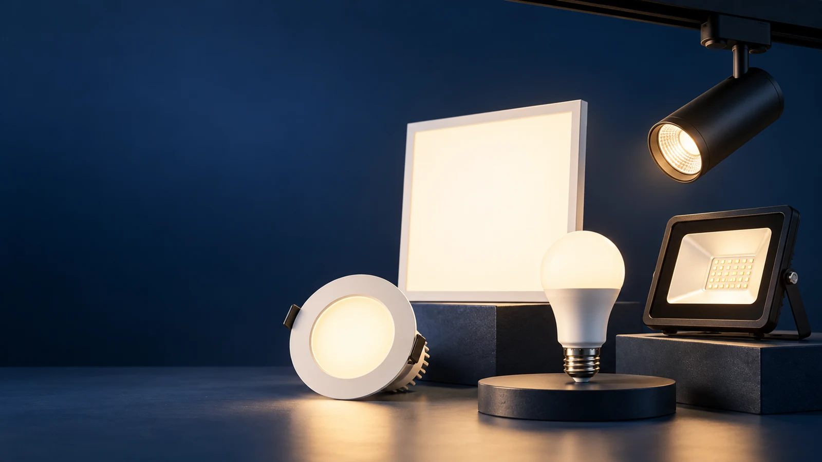 Illustrative LED lighting range