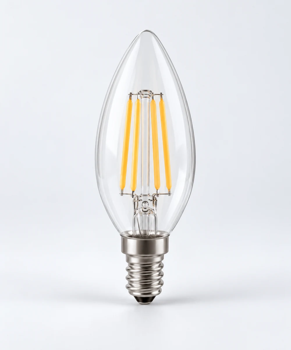 Philips LED Candle 4W E14 2700K — representative illustration