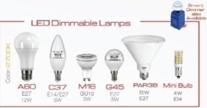 Osaka LED Dimmable Lamps