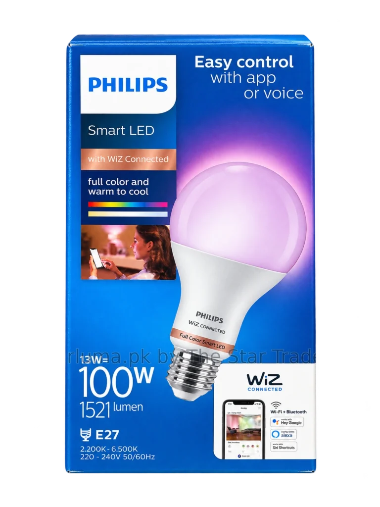 Philips PHI WFB 100W A60 E27 822-65 RGB 1PF/6